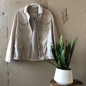 khaki banana republic jacket